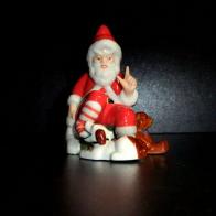 ロイヤルコペンハーゲン【Royal copenhagen】ロイヤルコペンハーゲン陶器人形★　サンタクロース2012★クリスマスフィギュリン